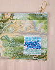 Ocean and Sky Printed Pencil Pouch close up