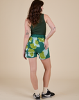 Heavyweight Sweat Shorts - Green Magic Waters