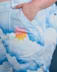 Work Pants - Sunny Cloud Airbrush