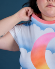 Airbrush Moon Vintage Tee
