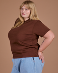 Burly Tee - Fudgesicle Brown