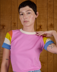 Calypso Tee - Bubblegum Multi