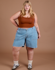 Carpenter Shorts - Light Wash