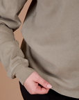 Long Sleeve Burly Tee - Khaki Grey