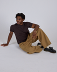 Drop Pocket Cargo Pants - Desert Brown