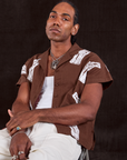 Soda Bottle Pantry Button-Up in Fudgesicle Brown on Jerrod
