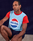 Jerrod is wearing Vintage Tee in Cola