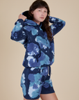 Heavyweight Oversized Hoodie - Blue Magic Waters