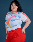 Airbrush Moon Vintage Tee