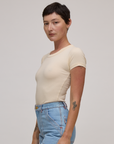 Baby Tee - Vintage Tee Off-White