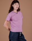 Burly Tee - Lilac Purple