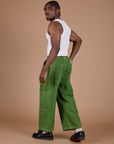TRY-A-STYLE - Denim Drop Pocket Pants -Green Overdye *FINAL SALE*