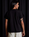 Vintage Tee in Moon & Witch back view on Anthony