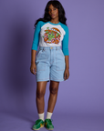 *PRE-ORDER* Halloween Raglan Tee - Witch