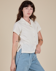 Pantry Button-Up - Vintage Tee White