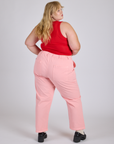Work Pants - Baby Pink
