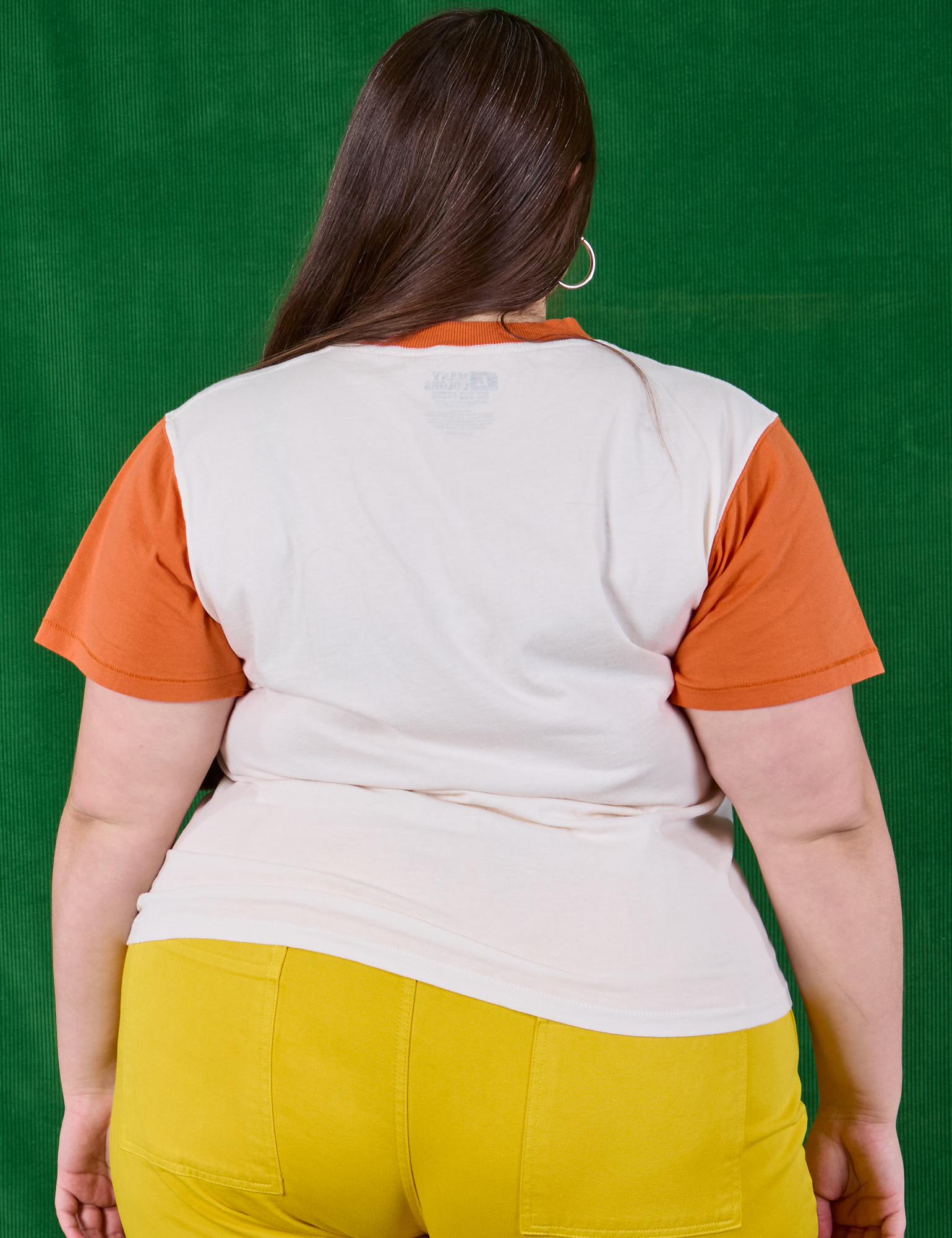 Hollywood Tourist Tee back view on Marielena
