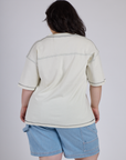 Burly Jersey - Vintage Tee White