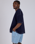 Burly Jersey - Navy