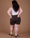 Classic Work Shorts - Espresso Brown
