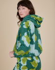 Heavyweight Oversized Hoodie - Green Magic Waters