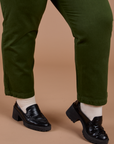 Organic Work Pants - Evergreen