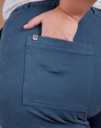 Organic Work Pants - French Blue