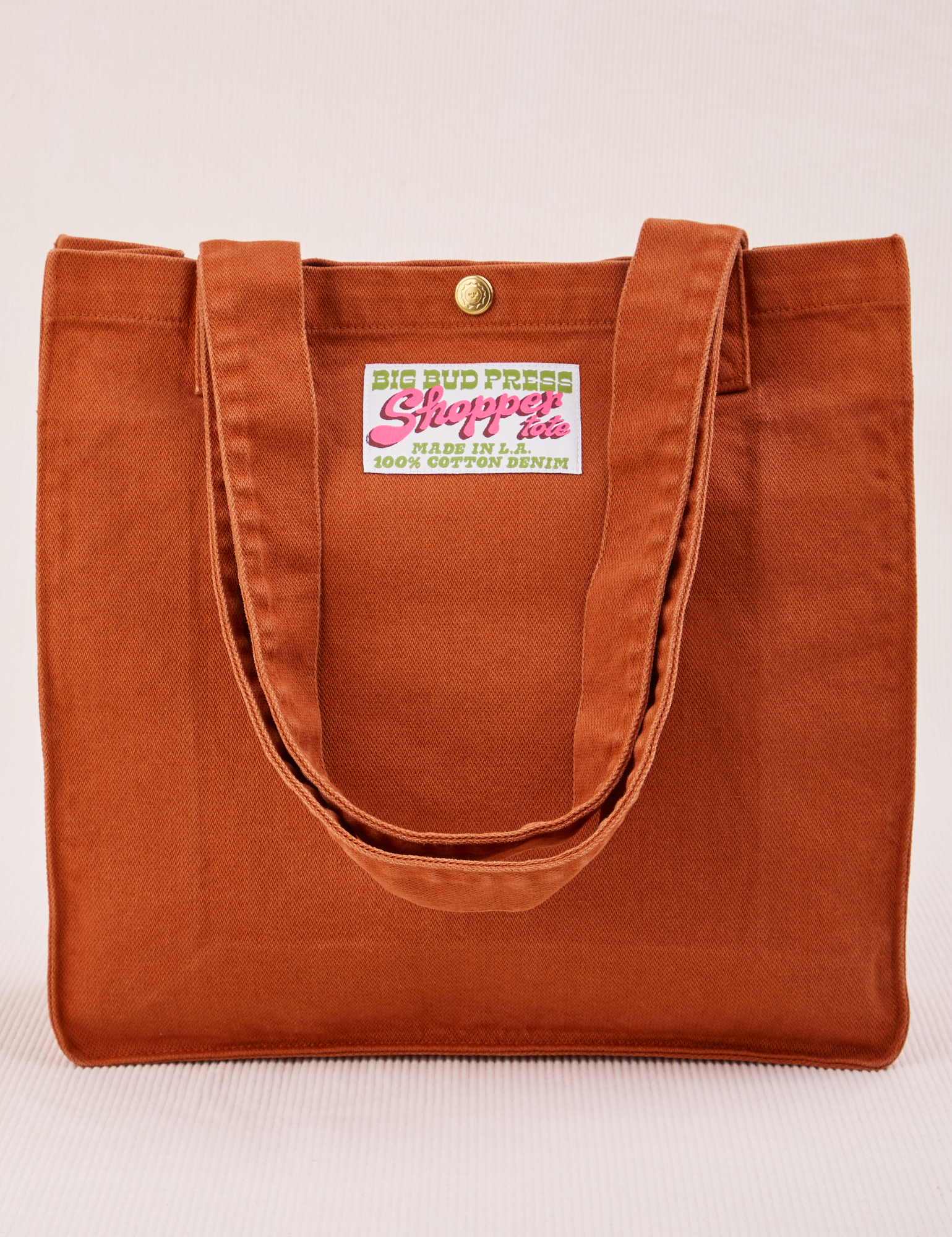 Shopper Tote Bag in Paprika