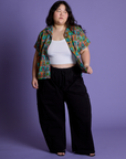 *PRE-ORDER* Halloween Icons Pantry Button-Up