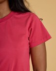 The Organic Vintage Tee - Hot Pink
