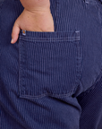 Railroad Denim Work Pants - Faded Grape Overdye