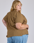 Pantry Button-Up - Desert Brown