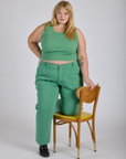 Work Pants - Seafoam Green