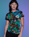 Classic Tee in Rainbow Magic Waters on Alex