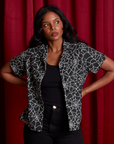 Spider Webs Pantry Button-Up on Kandia