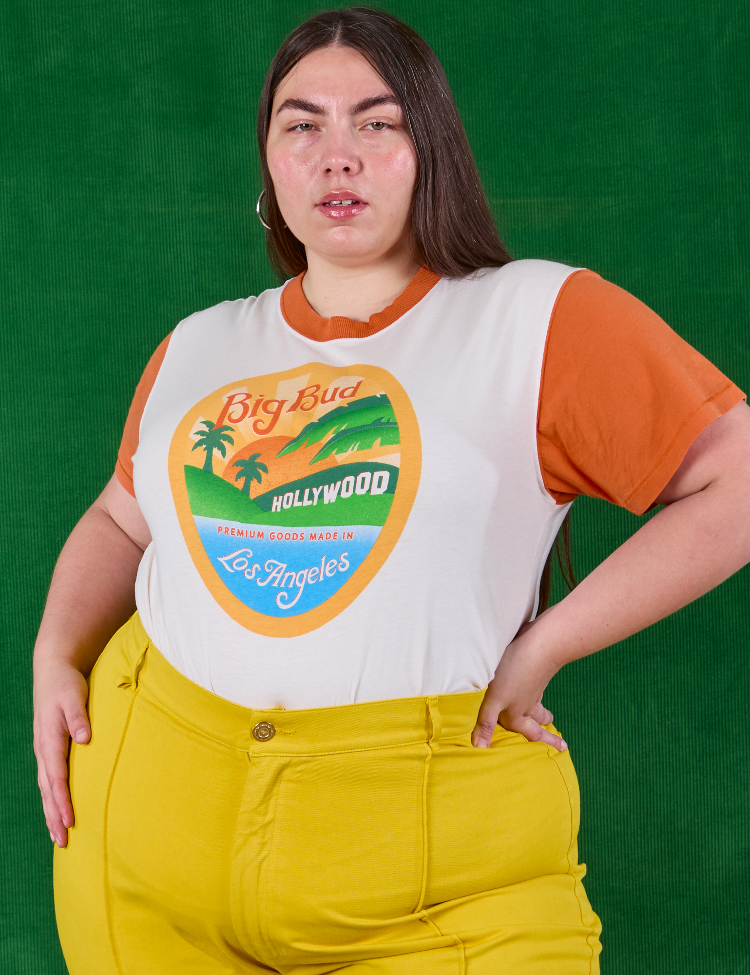 Marielena is wearing Hollywood Tourist Tee