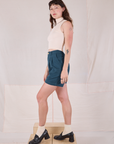 Trouser Shorts - Lagoon