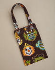 Halloween Masks Cell Phone Tote