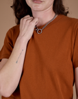 Burly Tee - Burnt Terracotta