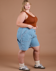 Carpenter Shorts - Light Wash