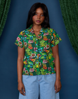 Pond Party Pantry Button-Up