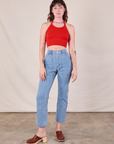 Halter Top - Mustang Red *FINAL SALE*