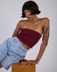 Tube Top - Red Wine