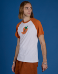 Produce Raglan Tee - Habanero