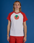 Produce Raglan Tee - Tomato