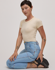 Baby Tee - Vintage Tee Off-White