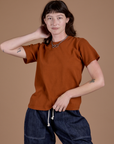 Burly Tee - Burnt Terracotta