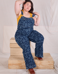 Carpenter Overalls in Lazy Daisy worn by Ashley