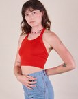 Halter Top - Mustang Red *FINAL SALE*