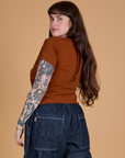 The Organic Vintage Tee - Burnt Terracotta